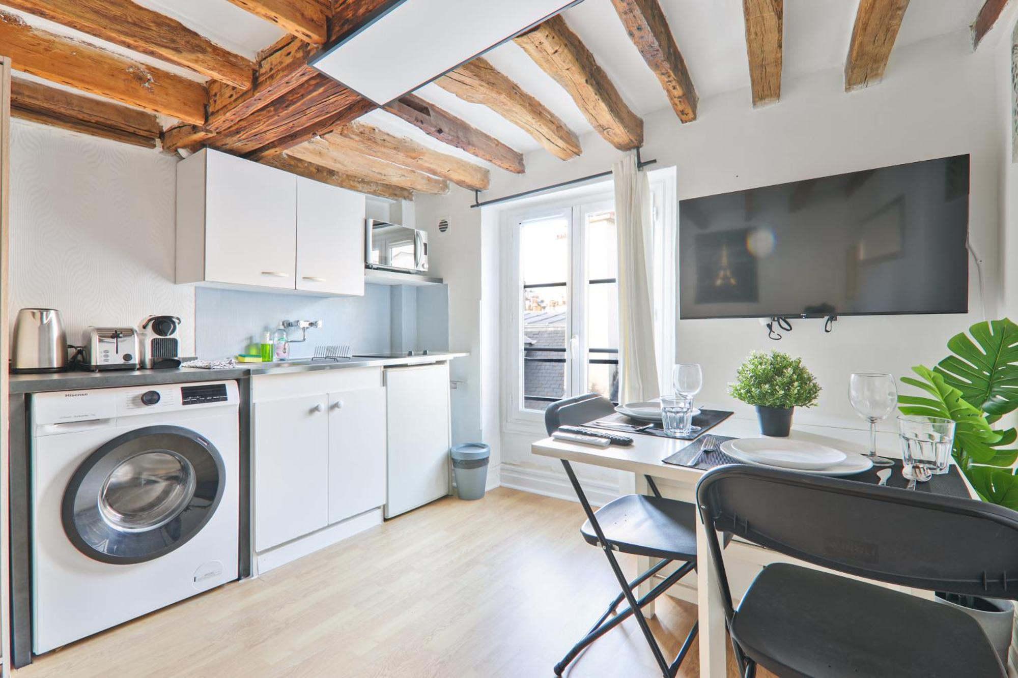 Appartement Quartier Saint-michel Notre-dame 4 Free Netflix *